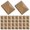 Golden, variant on 100 Pcs 9x9cm Pyramid Spike Flatback Studs for Leathercraft Punk Rivet Clothes Bags Shoes Belt DIY Decoration