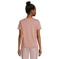 thumbnail image 2 of Lands' End Women's Relaxed Supima Cotton Short Sleeve V-Neck T-Shirt, 2 of 3