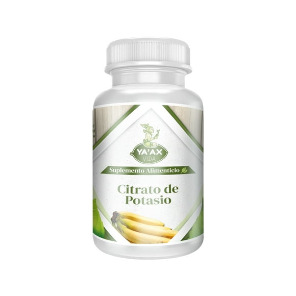 Citrato de Potasio YAAX VIDA CÁPSULAS DE CITRATO DE POTASIO