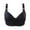 Black, variant on Darzheoy Wire-Free Bra for Women Thin Adjustment Chest Shape Plus Size Bra Underwear No Rims Sports Bra 34/75BC