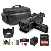 Canon LEGRIA HF G70 PAL UHD 4K Camcorder Bundle With 128GB Memory Card   Carrying Case   Cleaning kit   More