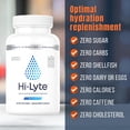 thumbnail image 4 of Hi-Lyte Electrolyte Replacement Capsules | Rapid Rehydration Supplement | Vegan & Keto Friendly | Gentle on Stomach | Magnesium, Potassium, Sodium & Zinc + | 100 Capsules, 4 of 5
