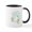White/Black Inside, variant on CafePress - Spring Flowers Mugs - 11 oz Ceramic Mug - Novelty Coffee Tea Cup