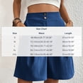 thumbnail image 3 of Women's 5" High Waisted Swim Board Shorts Quick Dry Beach Shorts with Pockets UPF 50+ Swimsuit Bottoms Loose Wide Leg Shorts, 3 of 6