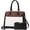 Black-white-brown, variant on Purses and Handbags for Women, Tote Shoulder Bag Satchel Black Purse and PU Leather Top Handle for ladies