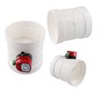 thumbnail image 4 of EIGTHTAIL Motorized Air Damper Zone Damper HVAC Damper for Duct Ventilation System, 4 of 20