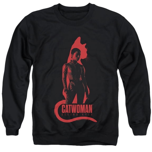 The Batman (2022) Selina Kyle Cat Silhouette Unisex Adult Crewneck Sweatshirt