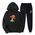 thumbnail image 1 of Pull Décontracté pour Hommes à Capuche Imprimé Sport Manches Longues Pantalon Ensemble Deux Pièces, 1 of 1