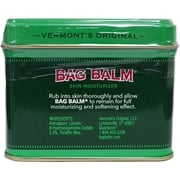 Bag Balm Skin Moisturizer Vermonts Original with Lanolin for dry Skin 8 oz (2 Pack)