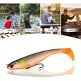 thumbnail image 6 of TRUSCEND Easy Catch Shadtale with BKK Hooks, Unique Vibrating Swim and Trembly Jigging Action for More Bites, Amazing Soft Fishing Lures for Bass Trout Crappie, Must-haves for Family Fishing, 6 of 7