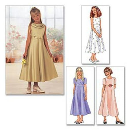 Butterick Pattern Girls' Dress, (12, 14, 16)