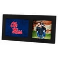 thumbnail image 2 of KH Sports Fan 16"x8" Mississippi Rebels Colored Logo Black Single Collage Photo Frame, Multi, 2 of 4