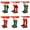 Red123&Green123, variant on Christmas Knee High Socks for Girls, Solid Color Socks With Bow Winter Warm Winter Socks for Xmas Socks for Xmas Christmas Kids Secret Santa Gifts