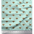 thumbnail image 1 of Soimoi Cotton Duck Fabric Elephant Face Animal Print Sewing Fabric Yard 56 Inch Wide, 1 of 1