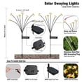 thumbnail image 7 of Joernso Solar Light No Wiring Required High Conversion Solar Powered High-Brightness Ornamental Home Improvement IP65 Waterproof LED Solar Garden Bee Light Party Decor, 7 of 7