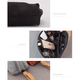 thumbnail image 5 of Bolsa de cosméticos portátil de media luna, bolsa de maquillaje de viaje, bolsa de cosméticos impermeable portátil para niñas y mujeres Xemadio 2035582, 5 of 9