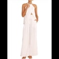 thumbnail image 2 of Conjunto de Dos Piezas para Mujer, Verano 2025, Informal, Sin Mangas, Cuello Alto, Top Corto, Pantalones de Pierna . XL, 2 of 9