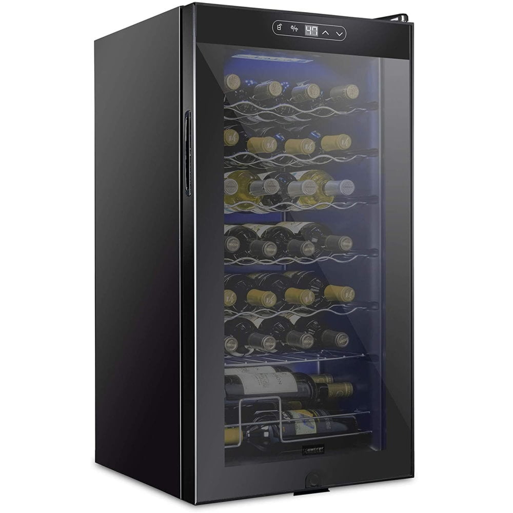 28 Bottle/2.8Cu.Ft/80L Compressor Wine Cooler Refrigerator, Large