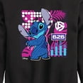 thumbnail image 3 of Disney - Lilo & Stitch - Stitch Grid - Toddler & Youth Crewneck Fleece Sweatshirt, 3 of 5