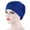 Dark Blue, variant on Cancer Headwear for Women Chemo Women's Cotton Turban Sleep Cap Chemo Hats Headband Muslim Turban Scarf Soft Slouchy Hair Cover