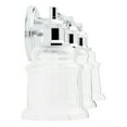 thumbnail image 5 of 2343-CH Millennium Lighting 3 Light Bath Vanity-9 Inches Tall and 24 Inches Wide-Chrome Finish, 5 of 5
