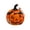 C, variant on Halloween Resin Pumpkin Figurine with Mini Skeletons & Black Bats, Spooky Pumpkin Decorations Indoor for Tabletop Shelf Fall Ornament,4.13inch