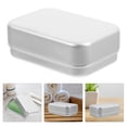 thumbnail image 1 of FOLOYORI 2Ud Caja De Jabón De Metal Con Plata Para Viaje Y Uso Diario Resistente Y Compacta, 1 of 8