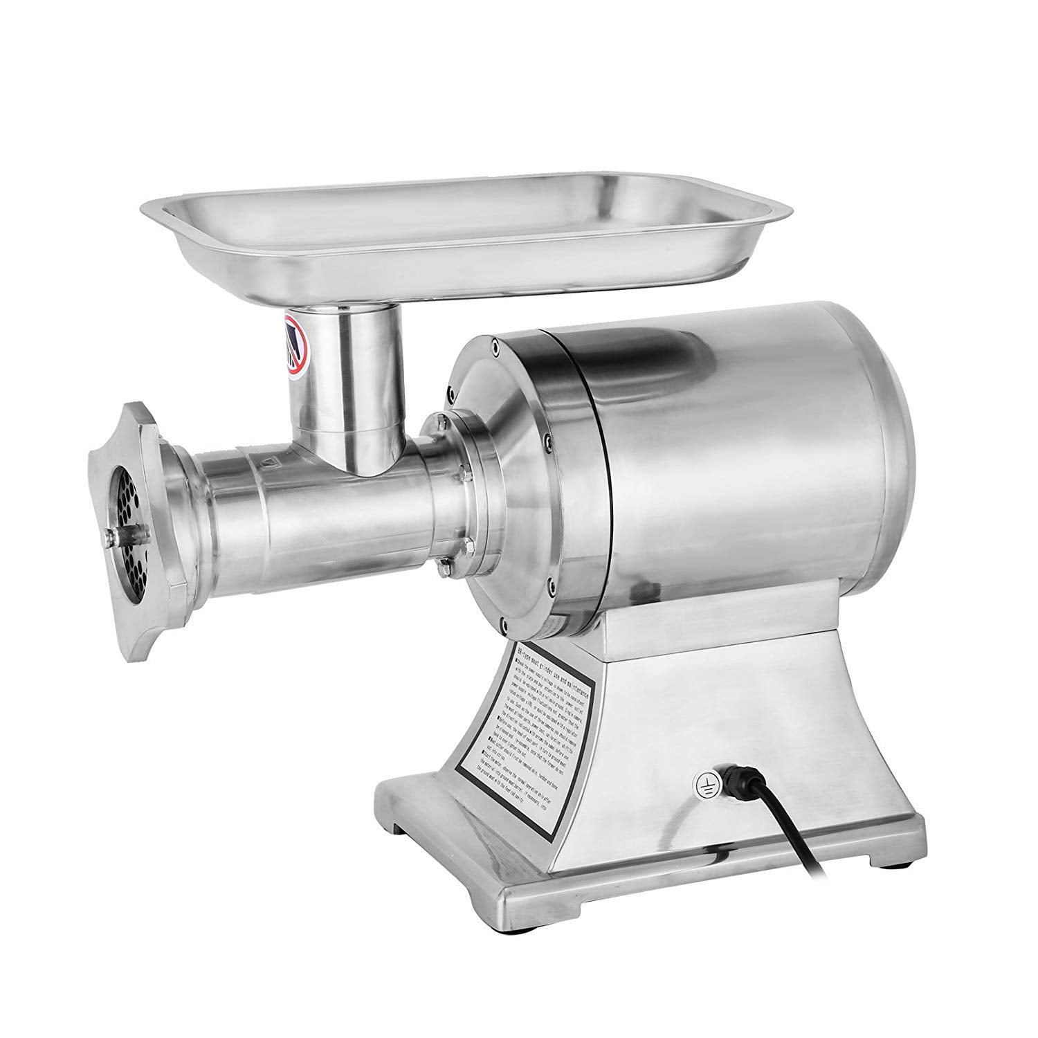 1.5HP Commercial Meat Grinder Sausage Stuffer Electric Stainless Steel