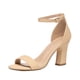 thumbnail image 1 of Amzcrzy Zapatos de mujer,Zapatos de mujer,Zapatillas de mujer, Sandalias de punta abierta para mujer, de moda, de color liso, informales, cómodas, de tacón alto y grueso con hebilla. Sandalias Mujer, 1 of 8