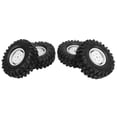 thumbnail image 4 of Uds neumáticos para vehículos todoterreno RC ruedas y neumáticos universales de goma RC de 1,9 pulgadas para vehículos todoterreno RC coche de escalada, 4 of 8