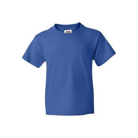 Loom Youth Tshirt - Fruit of the Loom T-Shirts HD Cotton Youth Short Sleeve T-Shirt