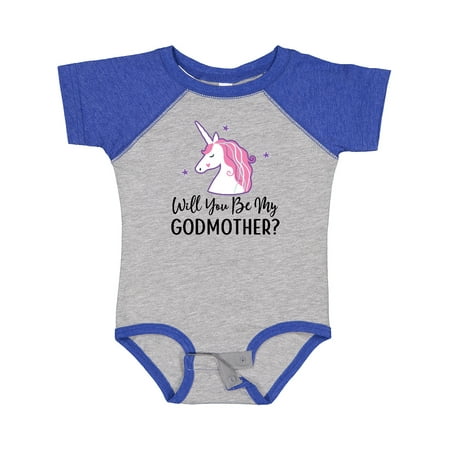 

Inktastic Godmother Proposal for Godparent Gift Baby Boy or Baby Girl Bodysuit