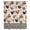 Beige, variant on Farmhouse Rooster Sheer Curtains 54 Inches Long, Vintage Watercolor Flowers Black Plaid Light Filering Curtains, Breathable Simi Curtain Privacy Drapes for Kitchen Bathroom Small Window Treatment