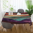 thumbnail image 3 of Yayeee Tablecloths 54" x 72" Rectangle Wrinkle Resistant Party Table Cover, Artistic Desert Pattern, 3 of 8