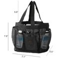thumbnail image 1 of Ducha de malla portátil, bolsa de mano para ducha colgante de secado rápido para elementos esenciales de dormitorio universitario, dormitorio de ducha de gran capacidad, 1 of 5