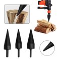 thumbnail image 3 of Leña de perforación de leña Herramientas de la madera Herramienta de la madera Breaker Wood DIY Breaking Core Cono Cono Triangular Handle Hand Splitter Hogar Outdoor Tipo 1 Dido Hogar, 3 of 6