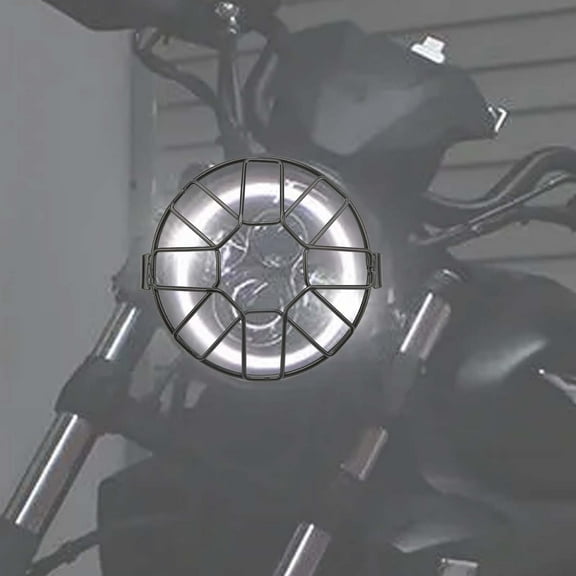 BAOSITY Headlight Grille Headlight Protection Grille High Performance Replaces Motorcycle Headlight Cover Motorcycle Headlight Guard
