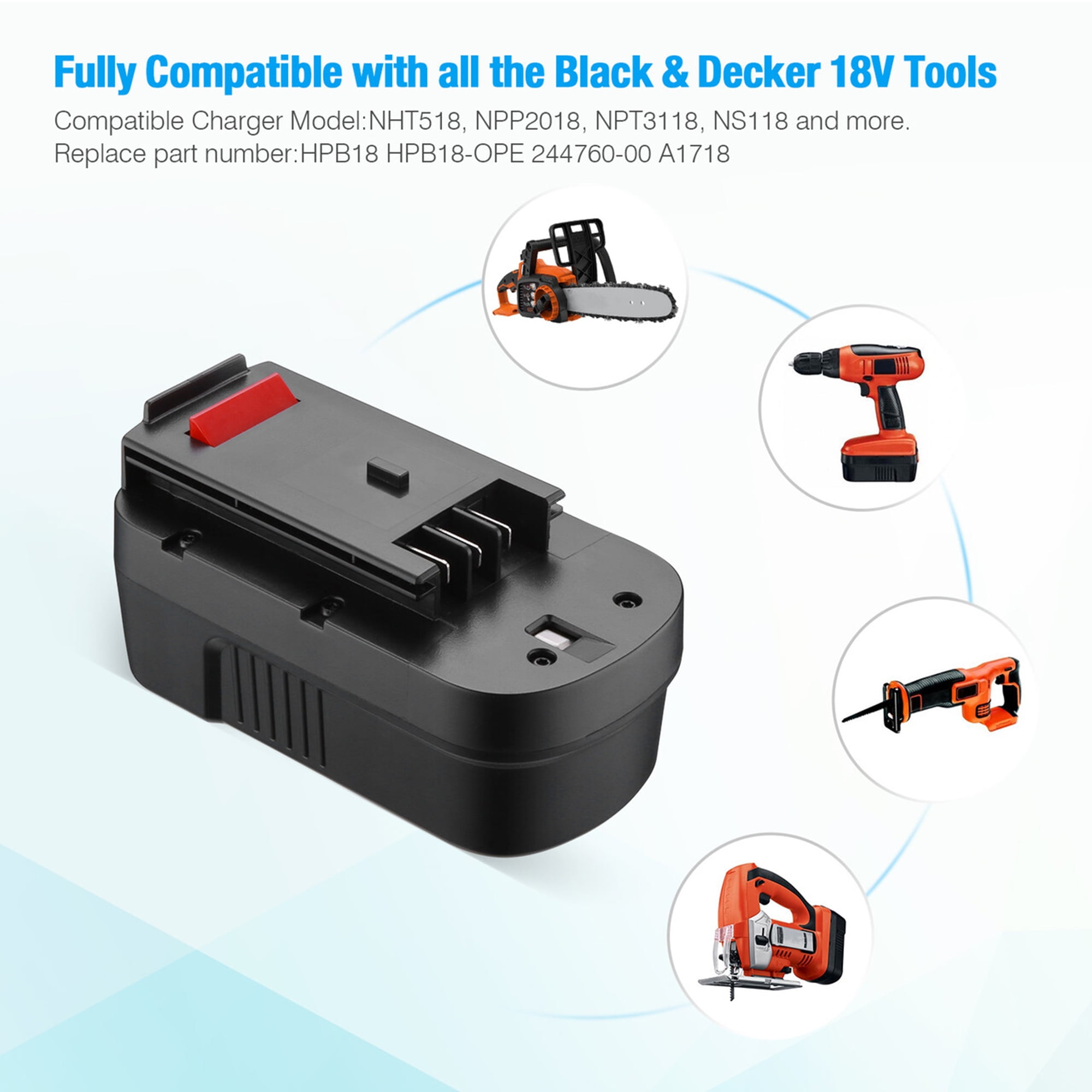 black and decker nht518