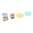 thumbnail image 1 of 4 Uds., escala 1/12, báscula de cocina en miniatura, platos para bolsas de , accesorios para muñecas, decoración para comedor, 1 of 9