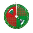 thumbnail image 1 of Christmas Tree Skirt 3ft Atmosphere Decoration Santa Printed Skirt Party Supplies Easy To Assemble& Care Welcome Santa's Tree Dress, 1 of 10