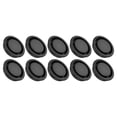 thumbnail image 1 of Uxcell Round Vent Cover, Plastic Air Vent for Home Ceiling Wall Duct Cabinet Closet Black, 1 of 7