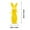 Yellow, variant on Sruoe Easter Flocked Bunny Decor with Bow, Easter Decorations Soft Foam Rabbit for Easter, Easter Bunny Tabletop Ornamen for Party Prop Basket Filler, Bunnies Decoration Farmhouse