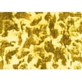 thumbnail image 1 of Ahgly Company Indoor Rectangle Abstract Yellow Modern Area Rugs, 7' x 9', 1 of 4