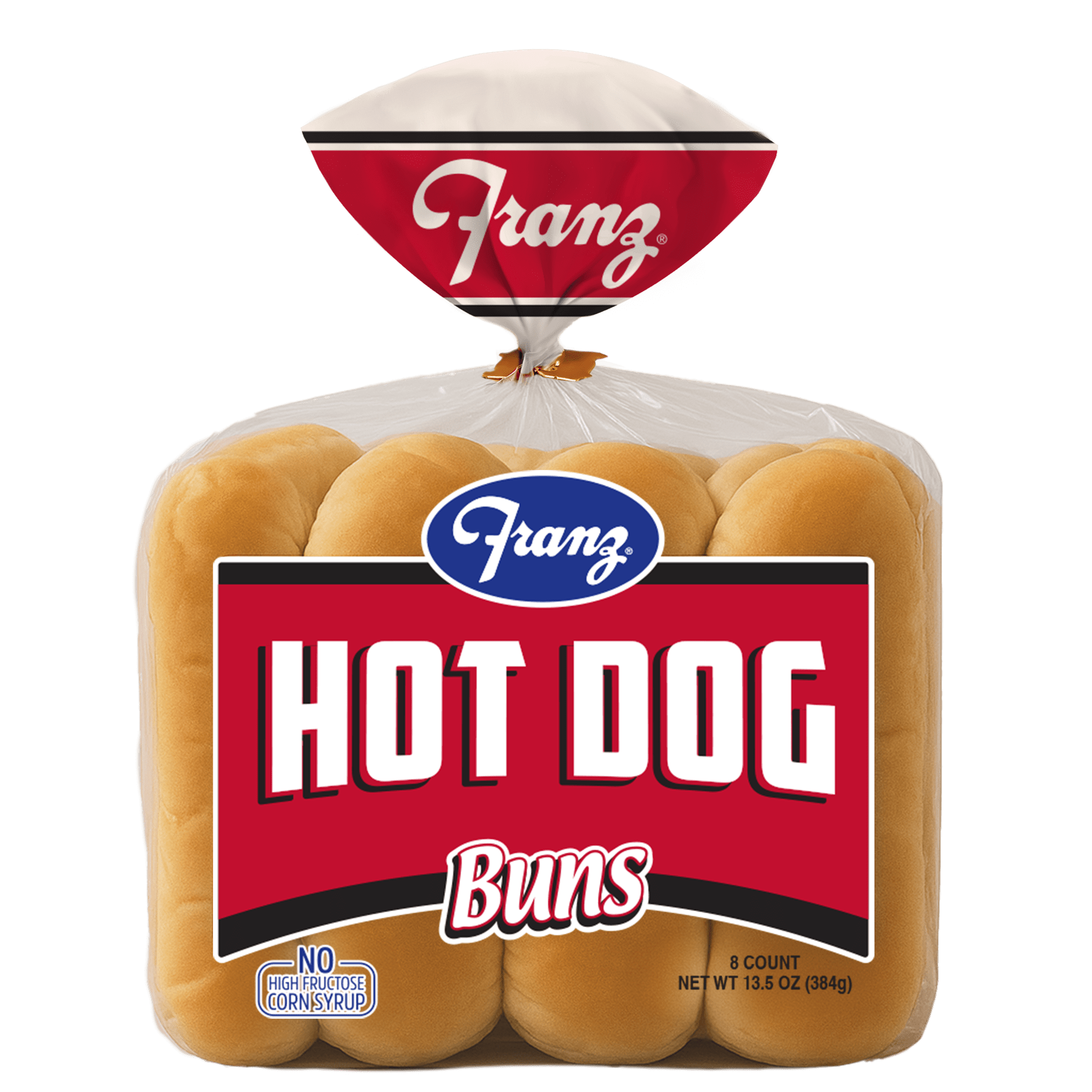 Franz Premium Cluster Hot Dog Buns, 13.5 oz, 8 Count