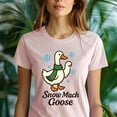 thumbnail image 5 of Snow Much Goose Shirt | Funny Goose Winter Graphic Tee for Adults, White, Size 3XL, 5 of 6