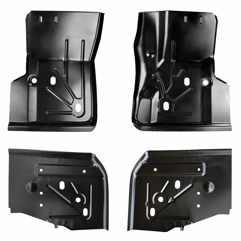 Floor Pan Kit - Front and Rear - Left & Right. Fits 97-06 Jeep Wrangler,  97-06 Jeep Wrangler TJ 