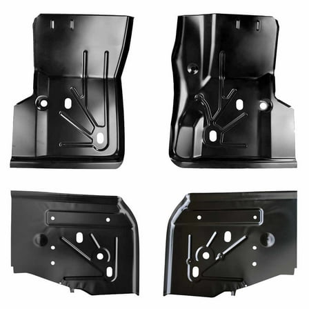 Floor Pan Kit - Front and Rear - Left & Right. Fits 97-06 Jeep Wrangler, 97-06 Jeep Wrangler TJ
