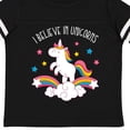 thumbnail image 4 of Inktastic Believe in Unicorns Girls Toddler T-Shirt, 4 of 5