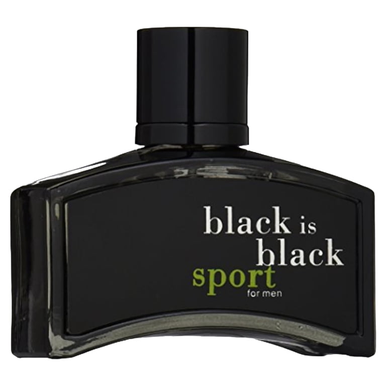 Black Is Black Sport by Nuparfums for Men - 3.4 oz EDT Spray