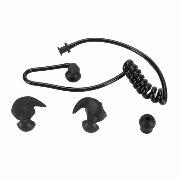 Earpiece Acoustic Tube, Replacement Coil Tube with Earbuds, Compatible for , for , for Hytera, for , Arcshell and More, for Two Way Radio Headphones